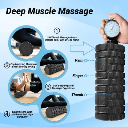 High-Density Solid Core For Muscle Recovery/Massage