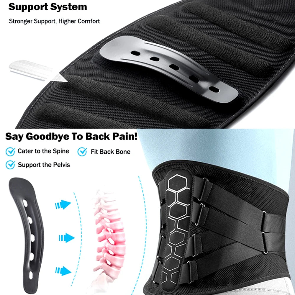 RGGMQQ Back Brace for Lower Back Pain,Ergonomic