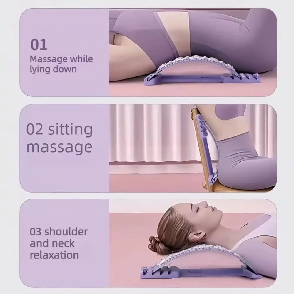 Ergonomic Design Back Massager Adjustable