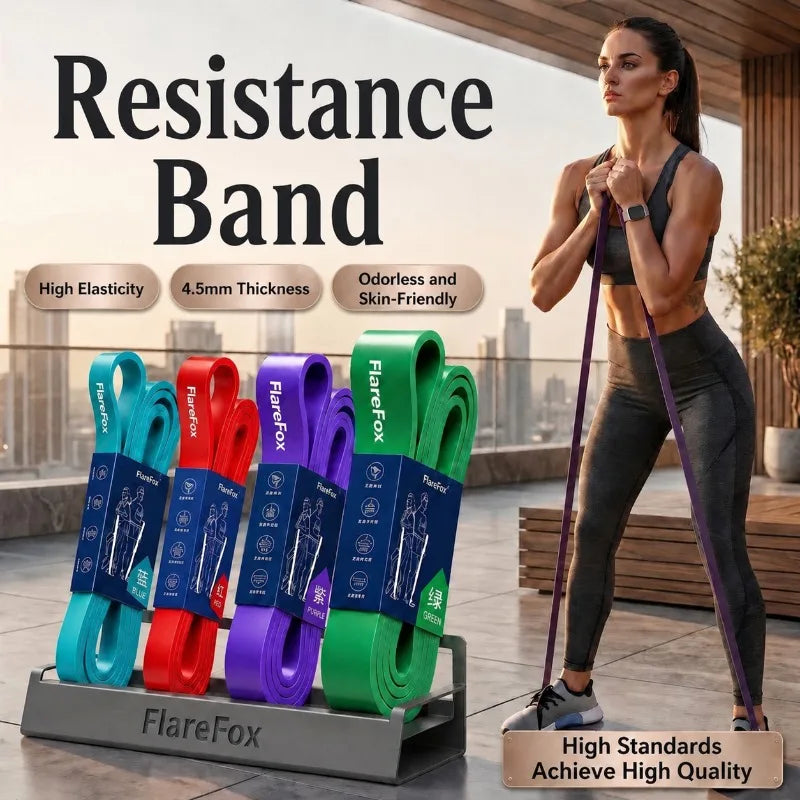FlareFox Multiple Resistance Bands Set Pull-up