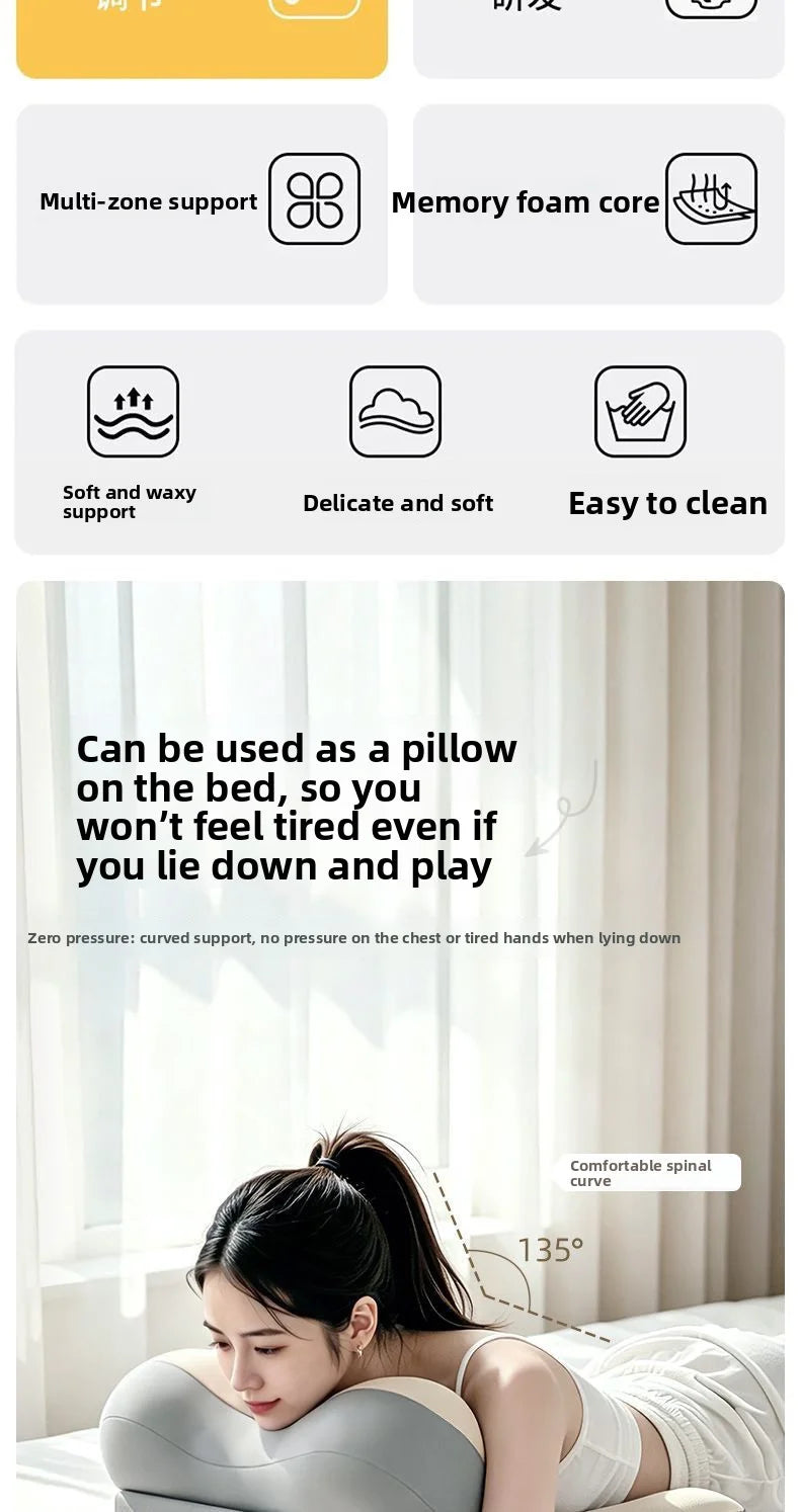 Bed cushions and pillows, ergonomic pillows for neck
