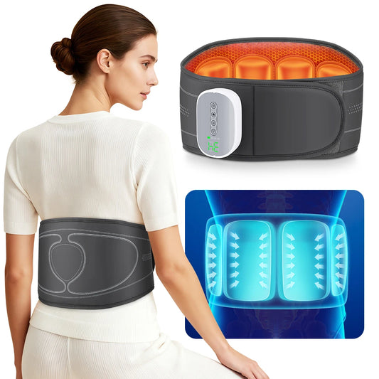 Cordless Heating Waist Belt with 3 Airbag Decompression