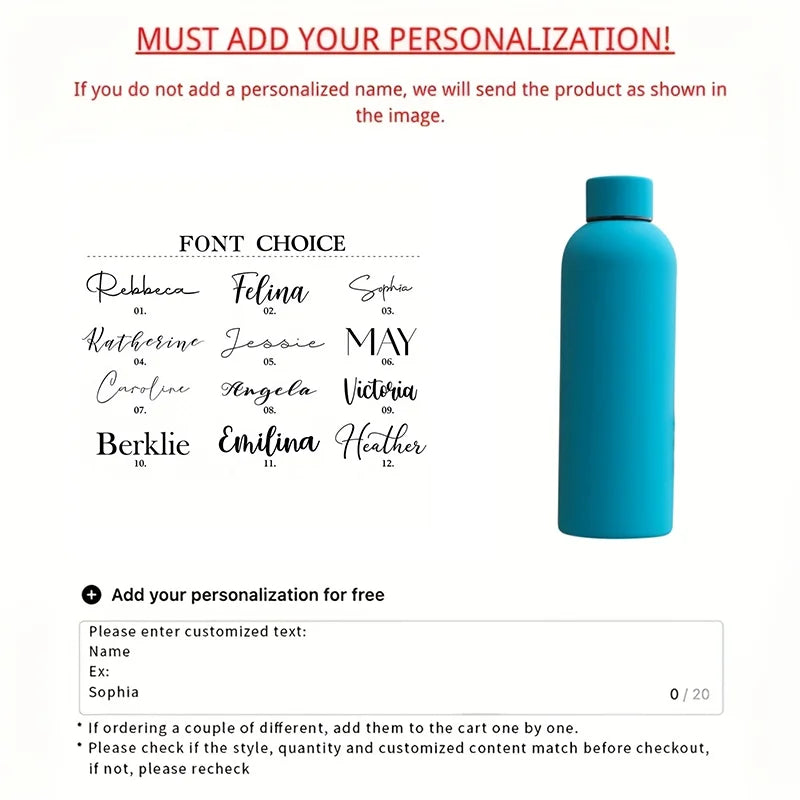Custom Mother’s Day Thermos Large Vacuum