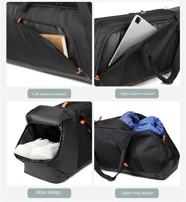 Badminton bag print logo Large-capacity Sports Fitness
