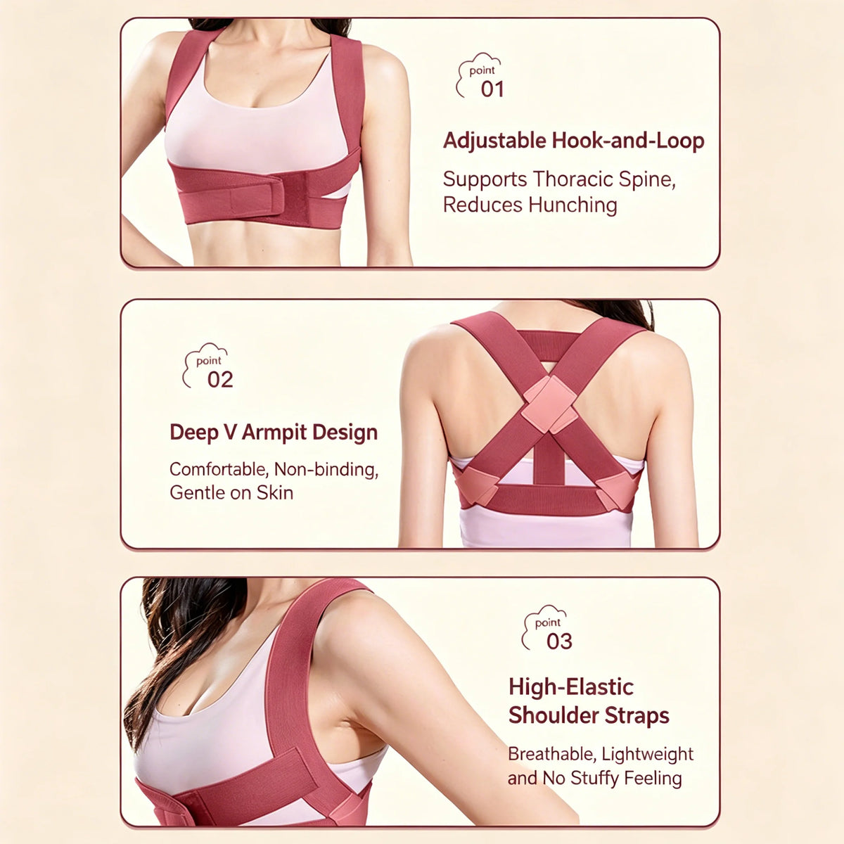 Hunchback Corrector for Adult Invisible Posture