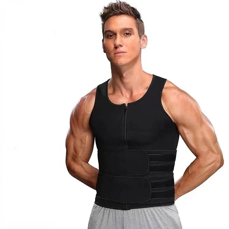 Men Back Waist Posture Corrector Adjustable