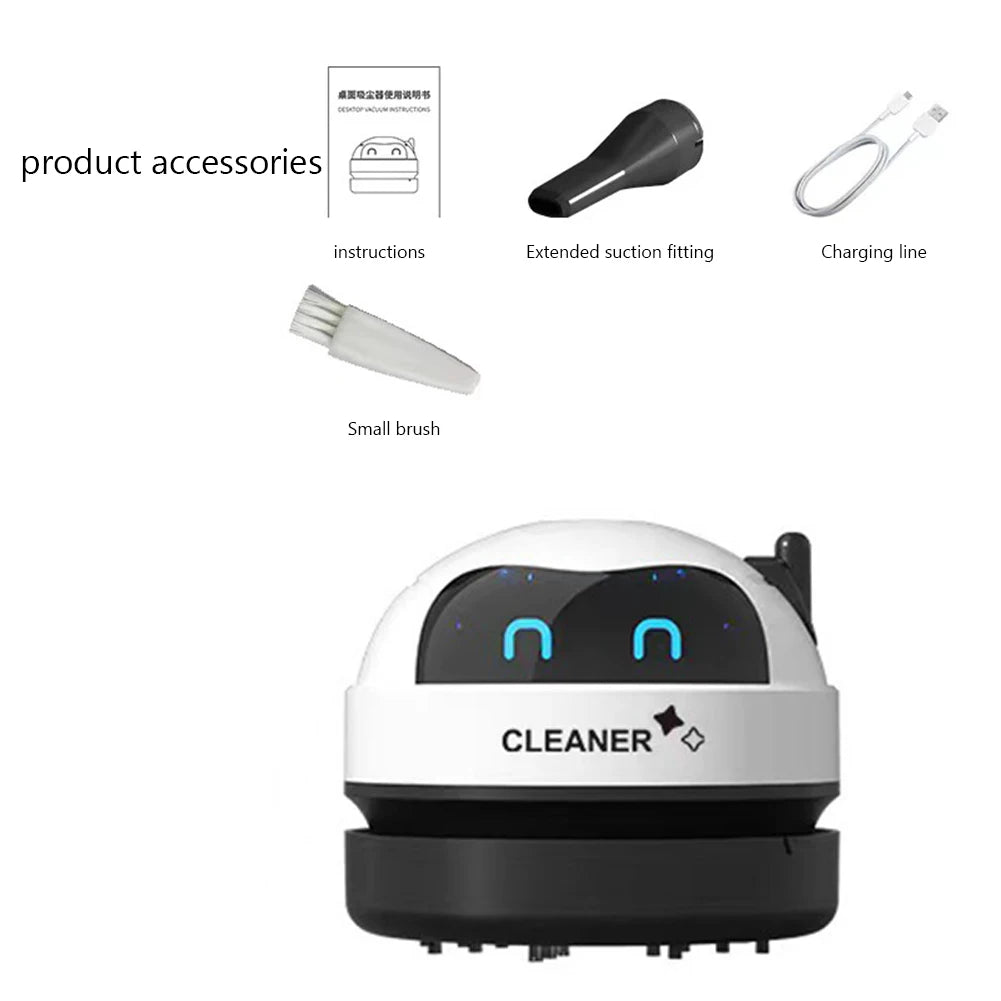 Smart Robot Vacuum Cleaner Desk Table