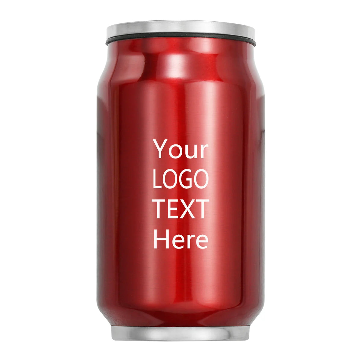 Custom LOGO Name Coffee Thermos Cup Water Bottle