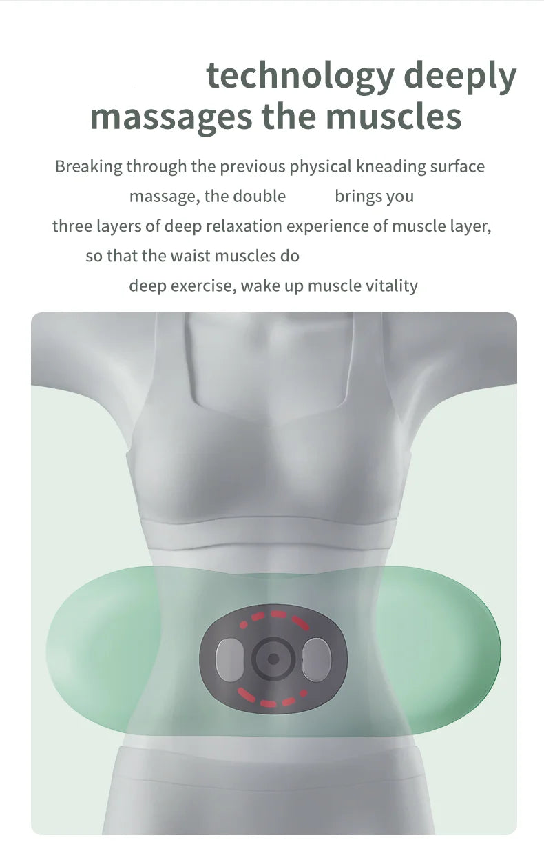 Electric Lumbar Traction Device Massager