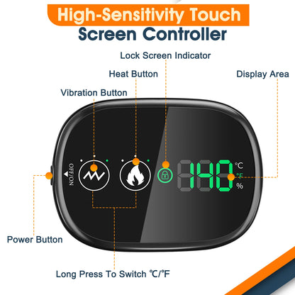 Cordless Electric Heated Shoulder Protector Vibration
