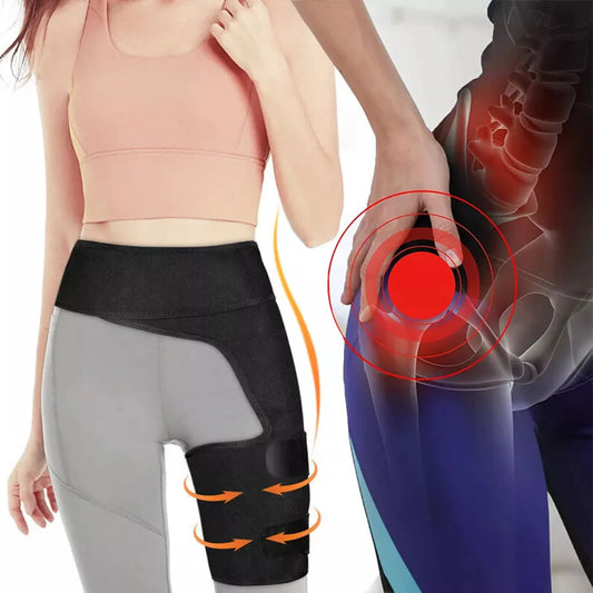 Waist And Leg Support Straps Adjustable Groin Compression