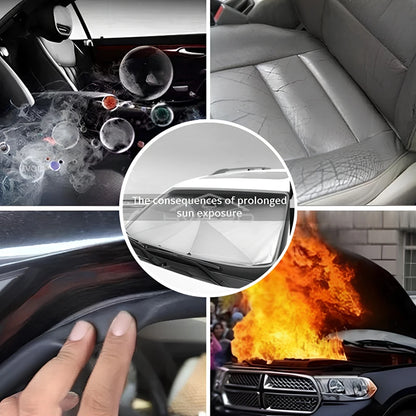 Multi Purpose Convenient Foldable Car Windshield