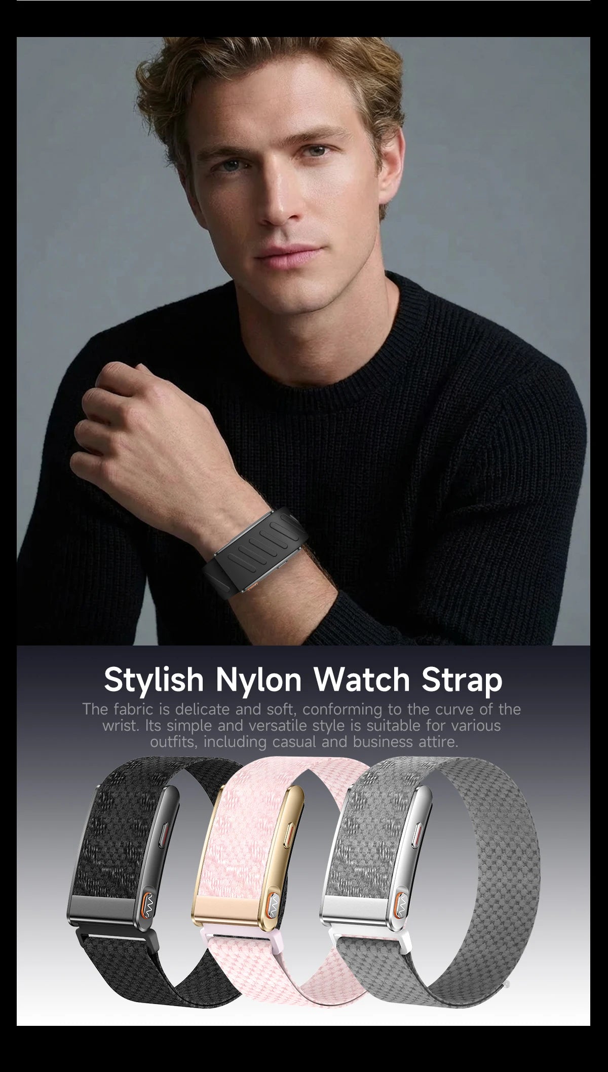New Fitness Tracker ECG Heart Rate Smart Bracelet