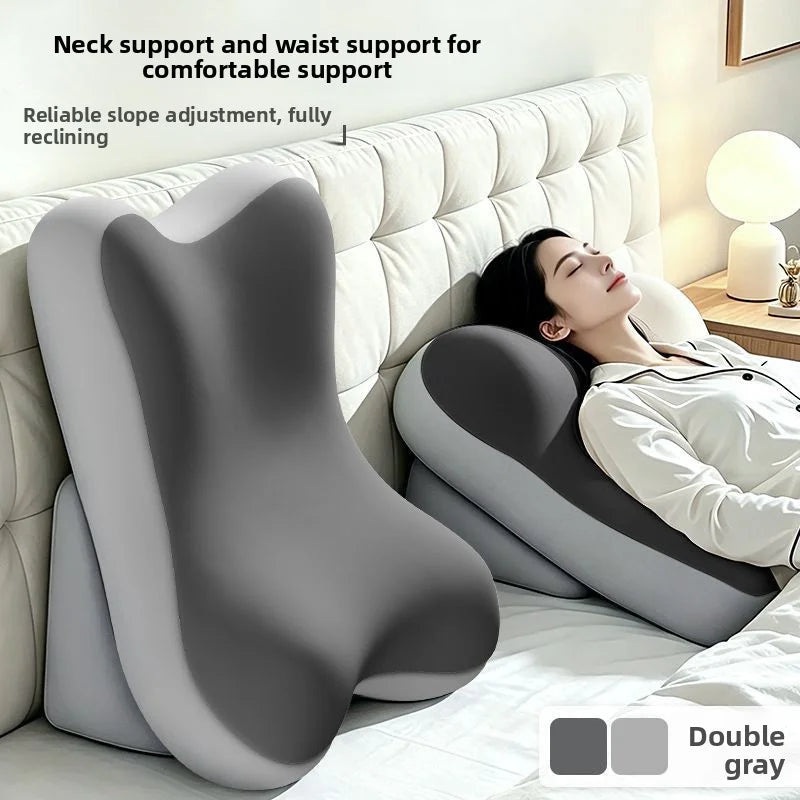 Bed cushions and pillows, ergonomic pillows for neck