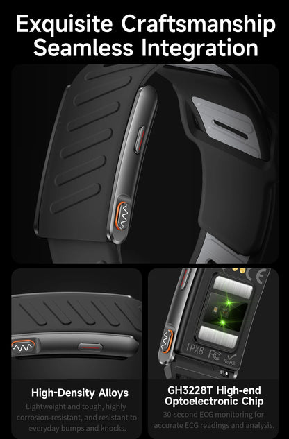 New Fitness Tracker ECG Heart Rate Smart Bracelet