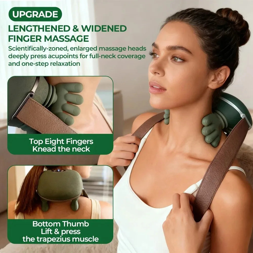 New Bionic Finger Neck Shoulder Massager
