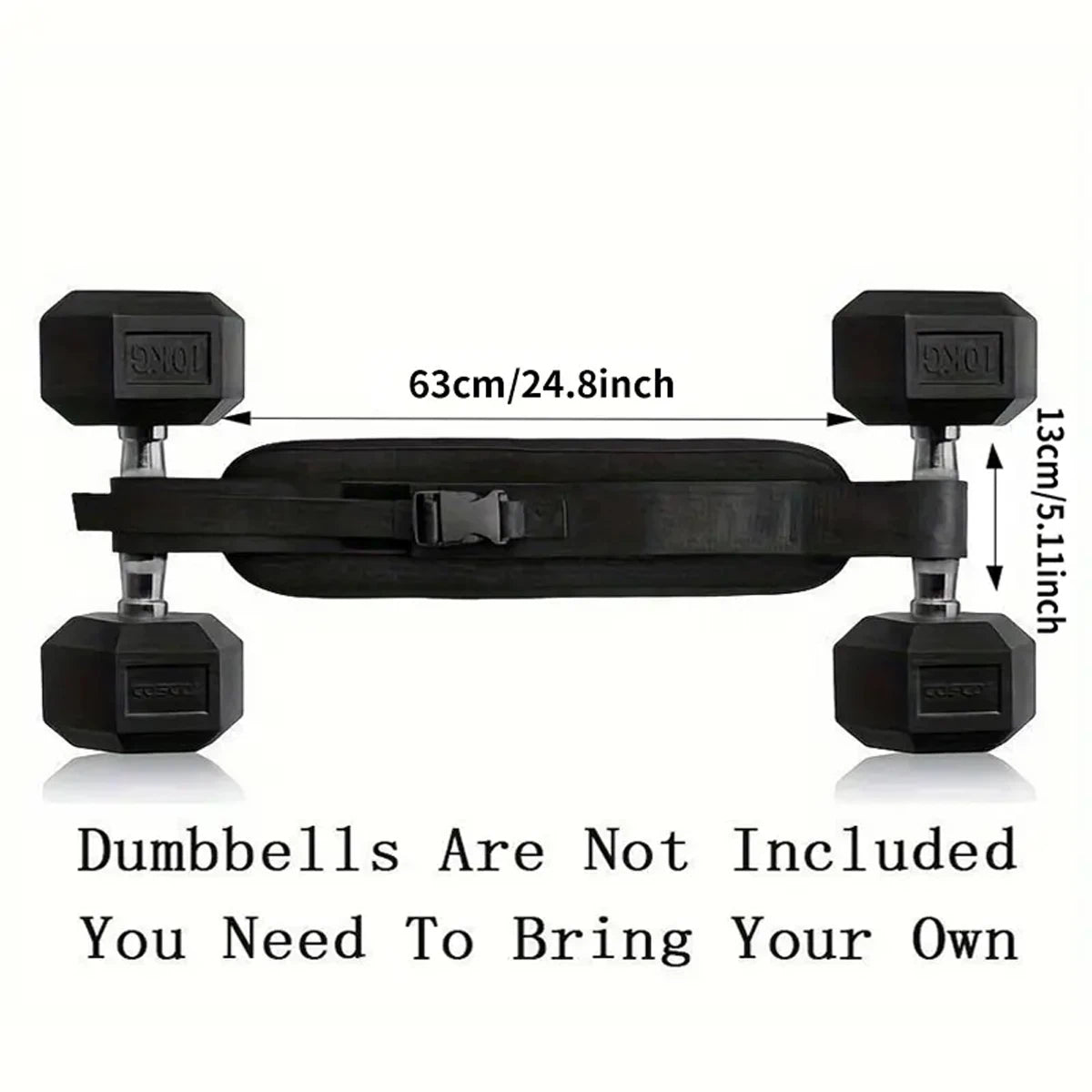 Adjustable Weighted Waist Belt, for Home Workouts