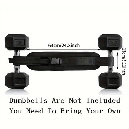 Adjustable Weighted Waist Belt, for Home Workouts