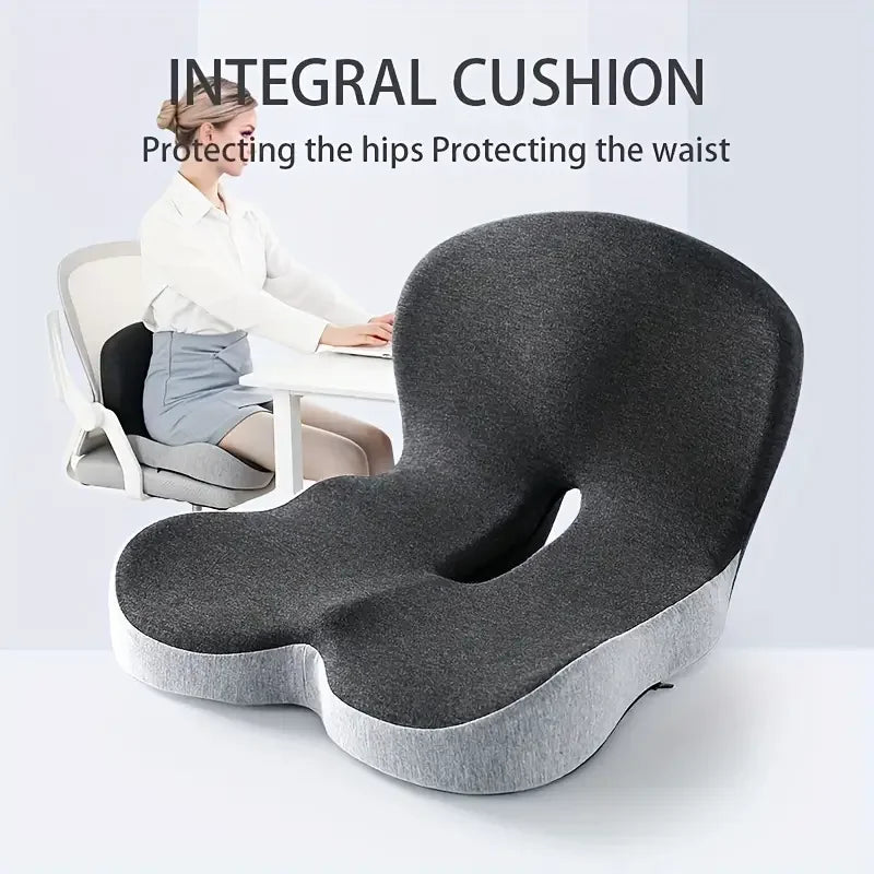 Contoured Ergonomic Lumbar Back Support Seat