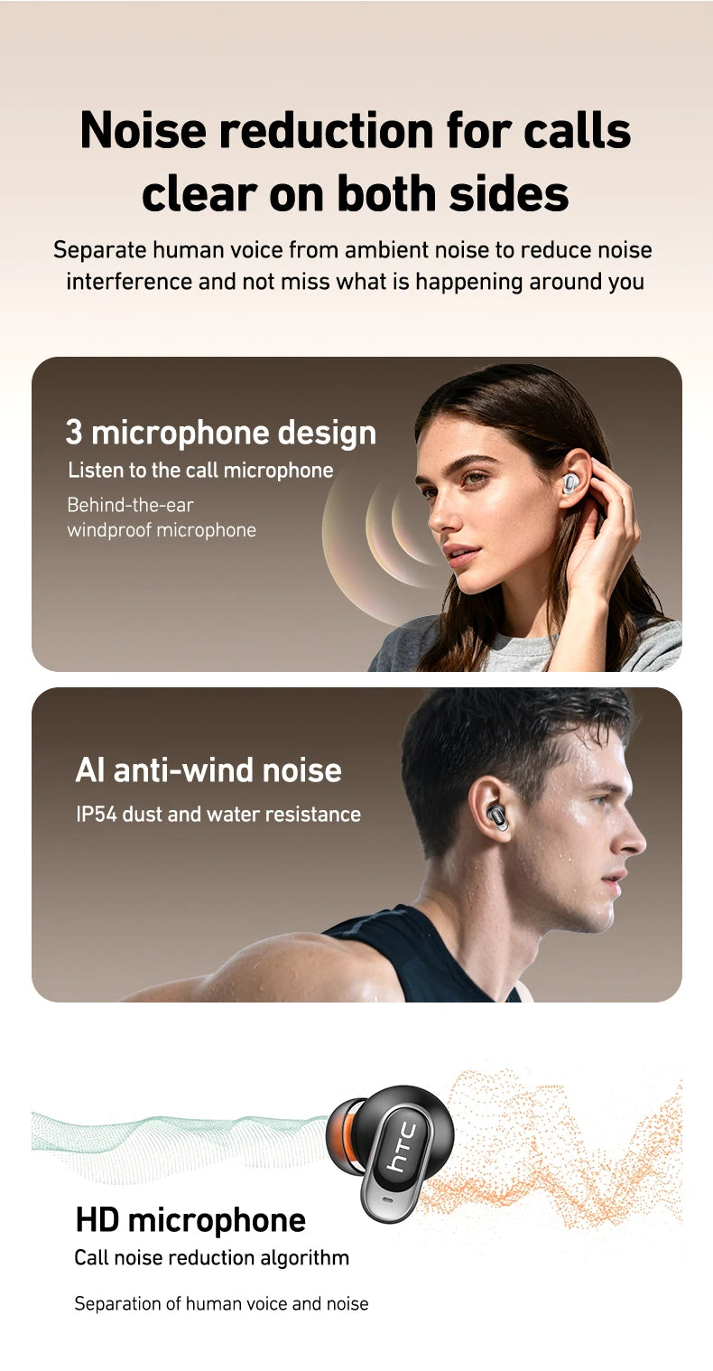HTC NE79 Real Time Translation Earphone Bluetooth