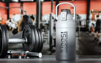 Thermos Water Bottle With Straw Handle Cup 316