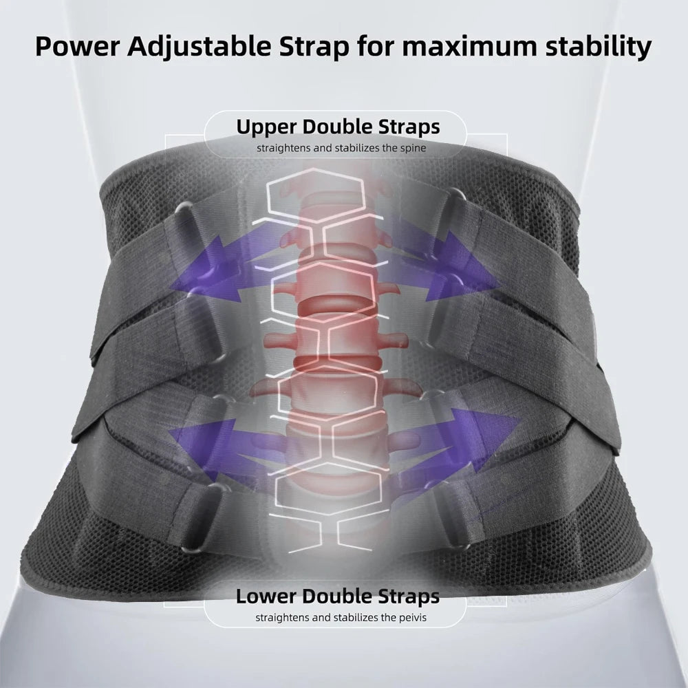 RGGMQQ Back Brace for Lower Back Pain,Ergonomic