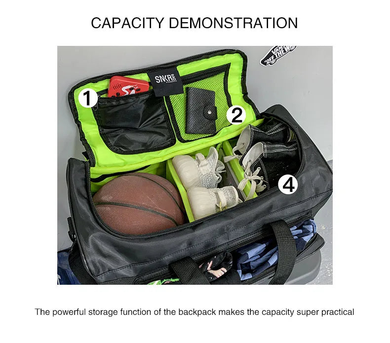 Customized Sports Basketball Bag Large Capacity
