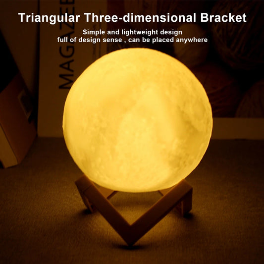Moon Lamp LED Night Light Battery Powered