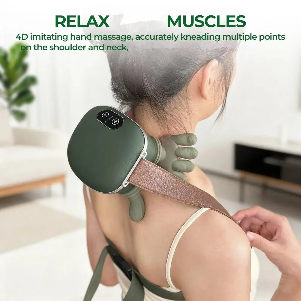 New Bionic Finger Neck Shoulder Massager