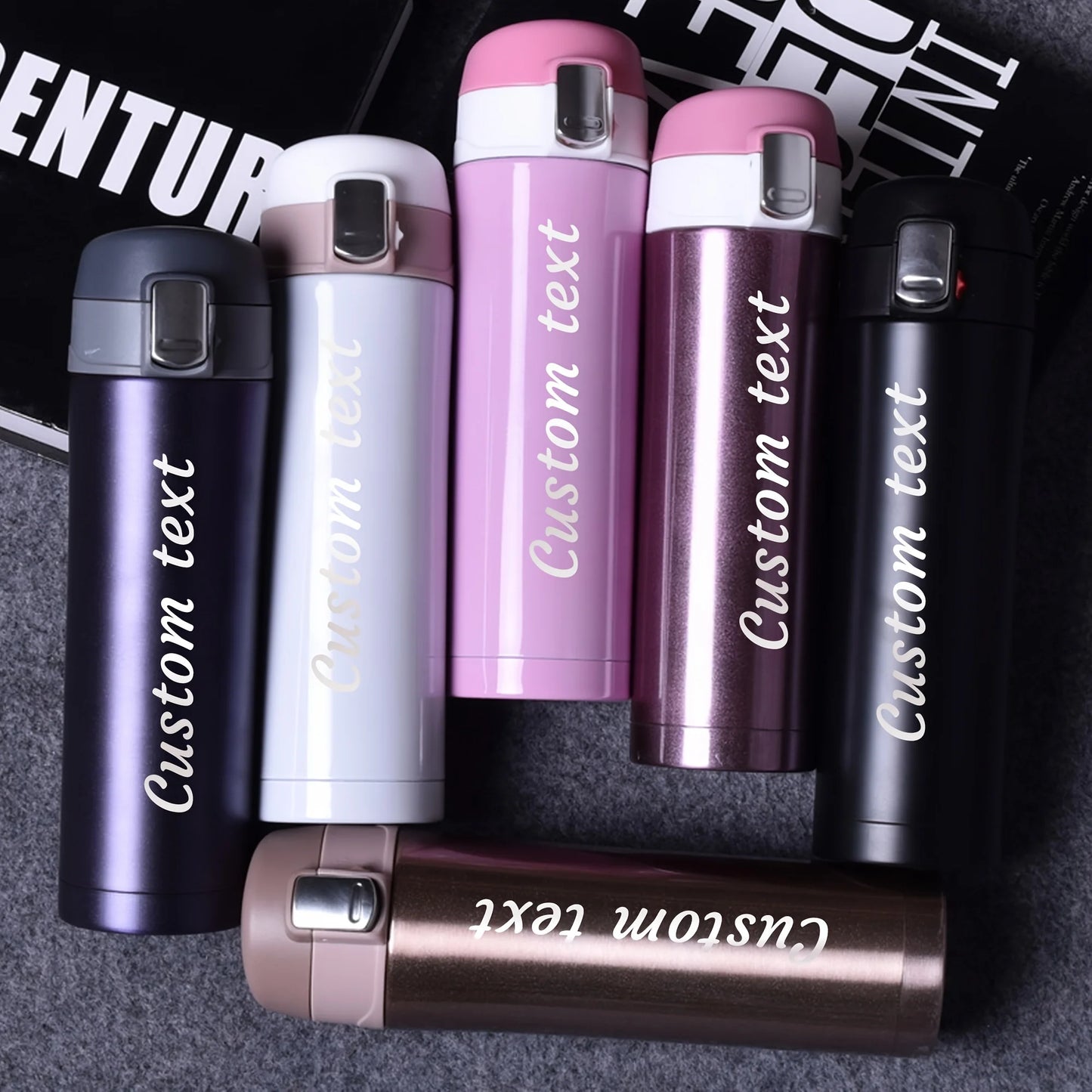 Personalized Laser Engraved Name Insulated Bottle