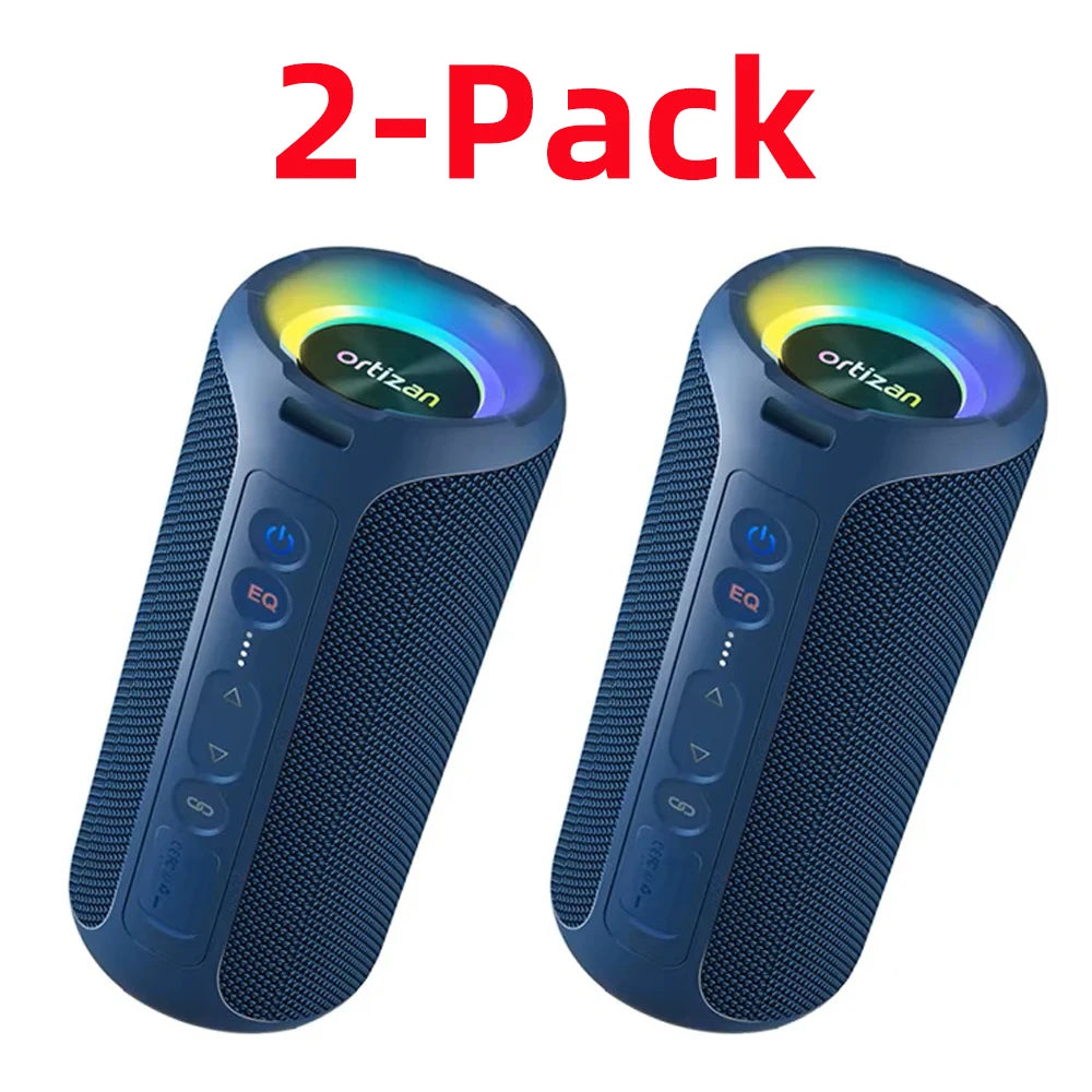 Ortizan Bluetooth Speakers 40W Enhanced Bass