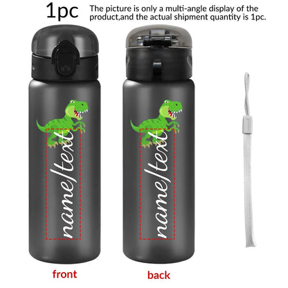 1pc Customized Cartoon Sports Water Bottle
