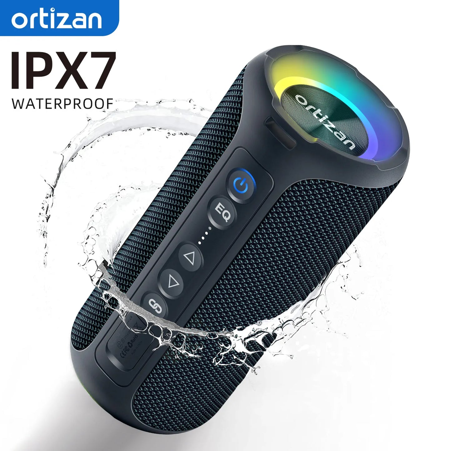 Ortizan Bluetooth Speakers 40W Enhanced Bass