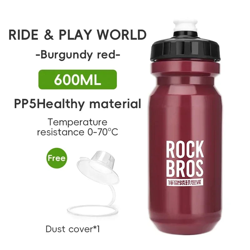 ROCKBROS Bicycle Water Bottle With Dust Cover