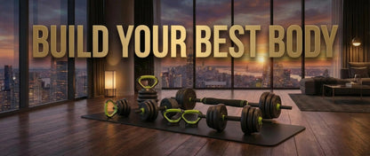 Adjustable Weight Set 44 Lbs, 4-in-1 Dumbbell Set