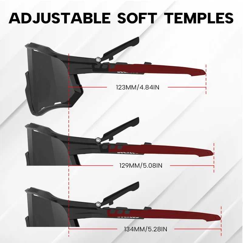 BUCKLOS Polarized Cycling Glasses UV400 Road