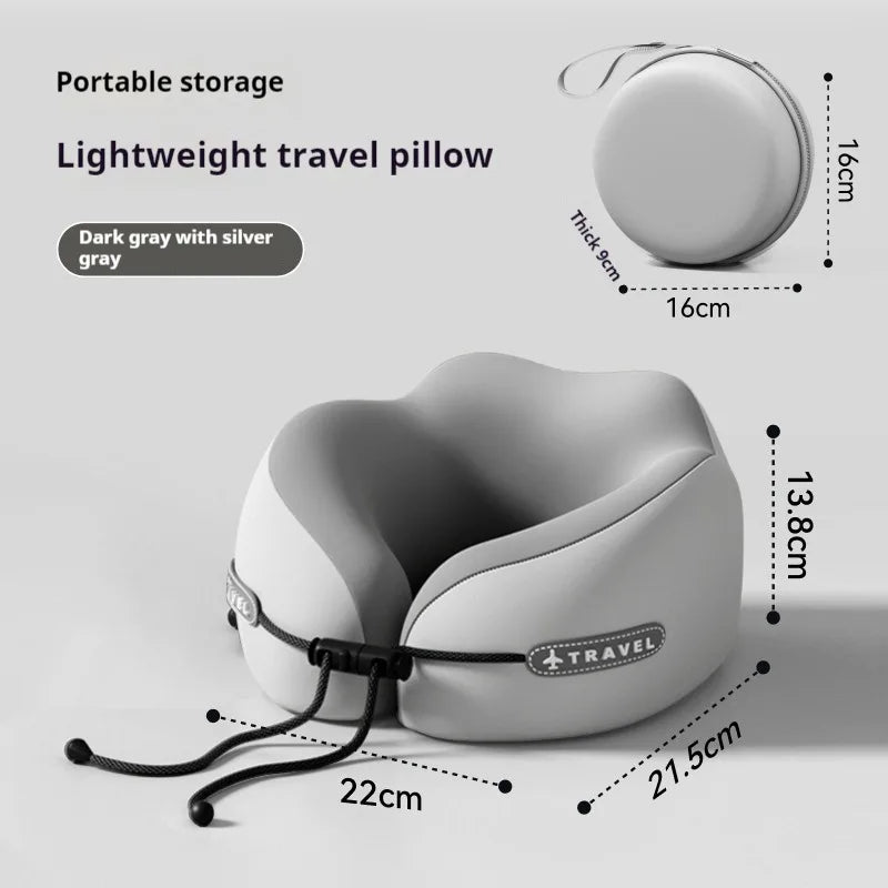 U Shaped Memory Foam Neck Pillows Soft Travel