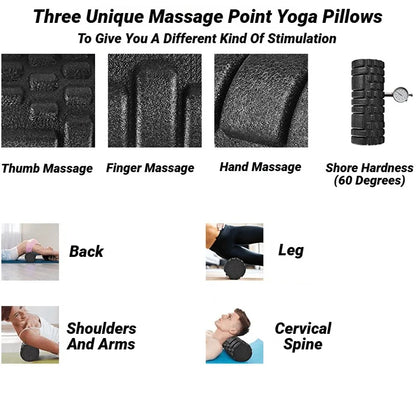 High-Density Solid Core For Muscle Recovery/Massage