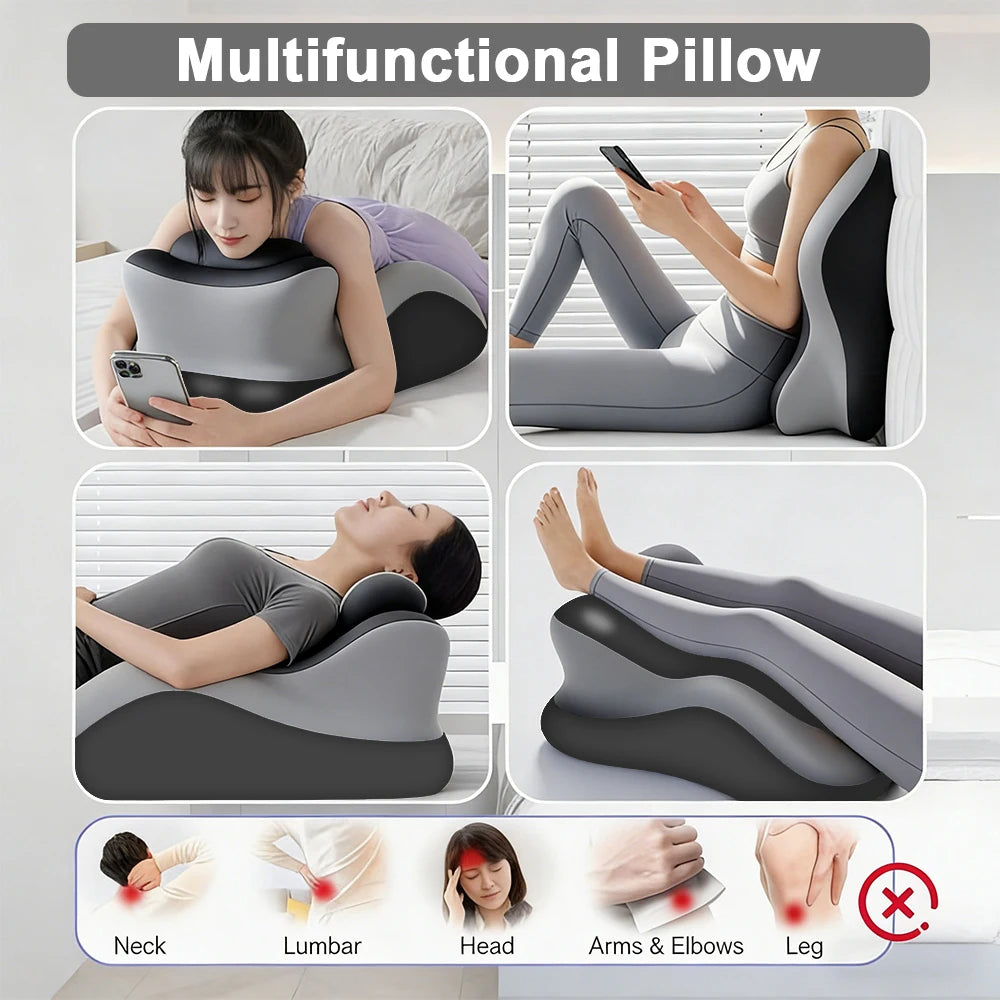 Multifunctional Memory Foam Prone Reading Pillow
