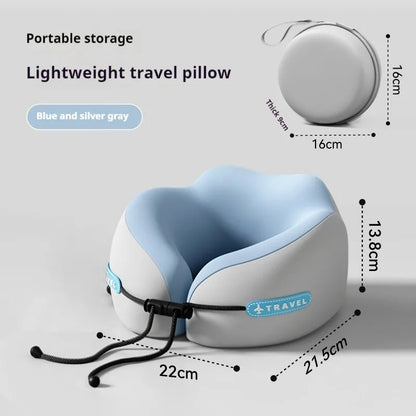 U Shaped Memory Foam Neck Pillows Soft Travel