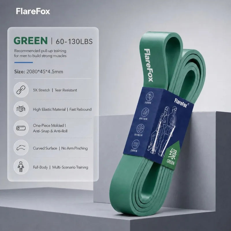 FlareFox Multiple Resistance Bands Set Pull-up