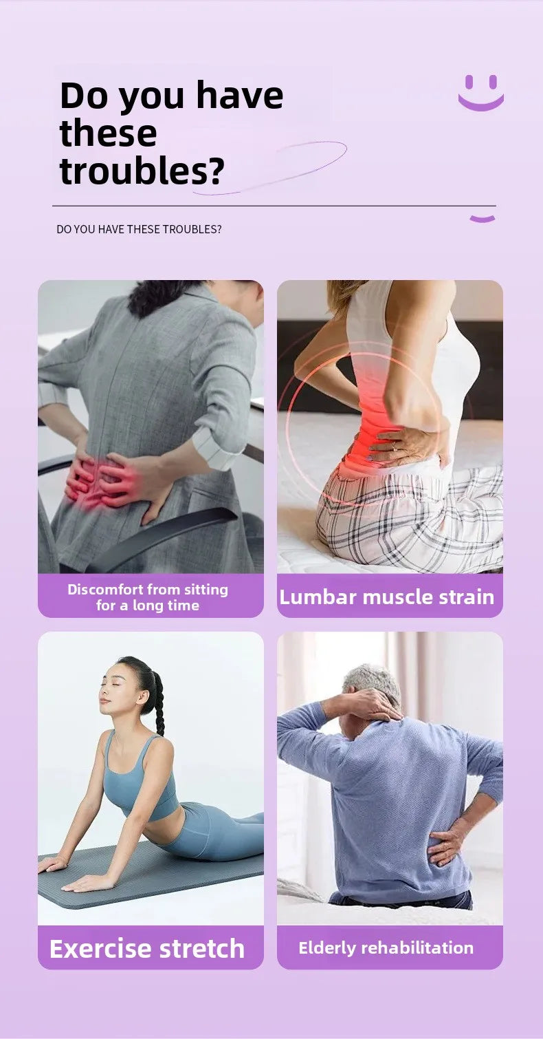 Back Stretcher Lumbar Vertebrae Relaxer