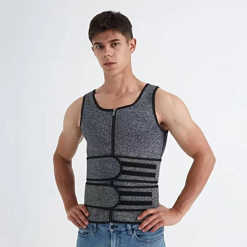 Men Back Waist Posture Corrector Adjustable
