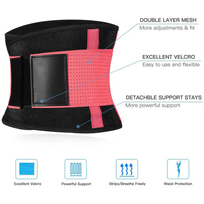 Lumbar Support Belt Lower Back Brace Abdominal