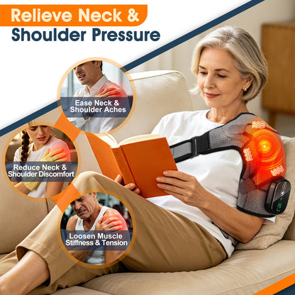 Cordless Electric Heated Shoulder Protector Vibration