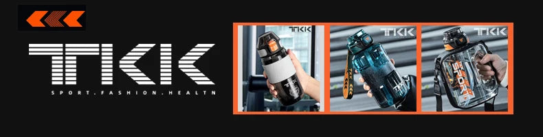 TKK 1/1.6/2L Sports Water Bottle TRITAN Large Capacity