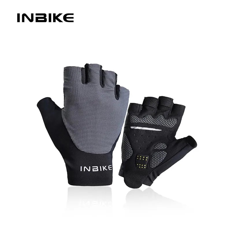 INBIKE Half Finger MTB Cycling Gloves Summer