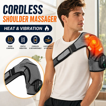 Cordless Electric Heated Shoulder Protector Vibration
