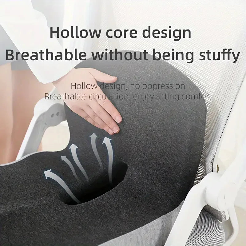Contoured Ergonomic Lumbar Back Support Seat