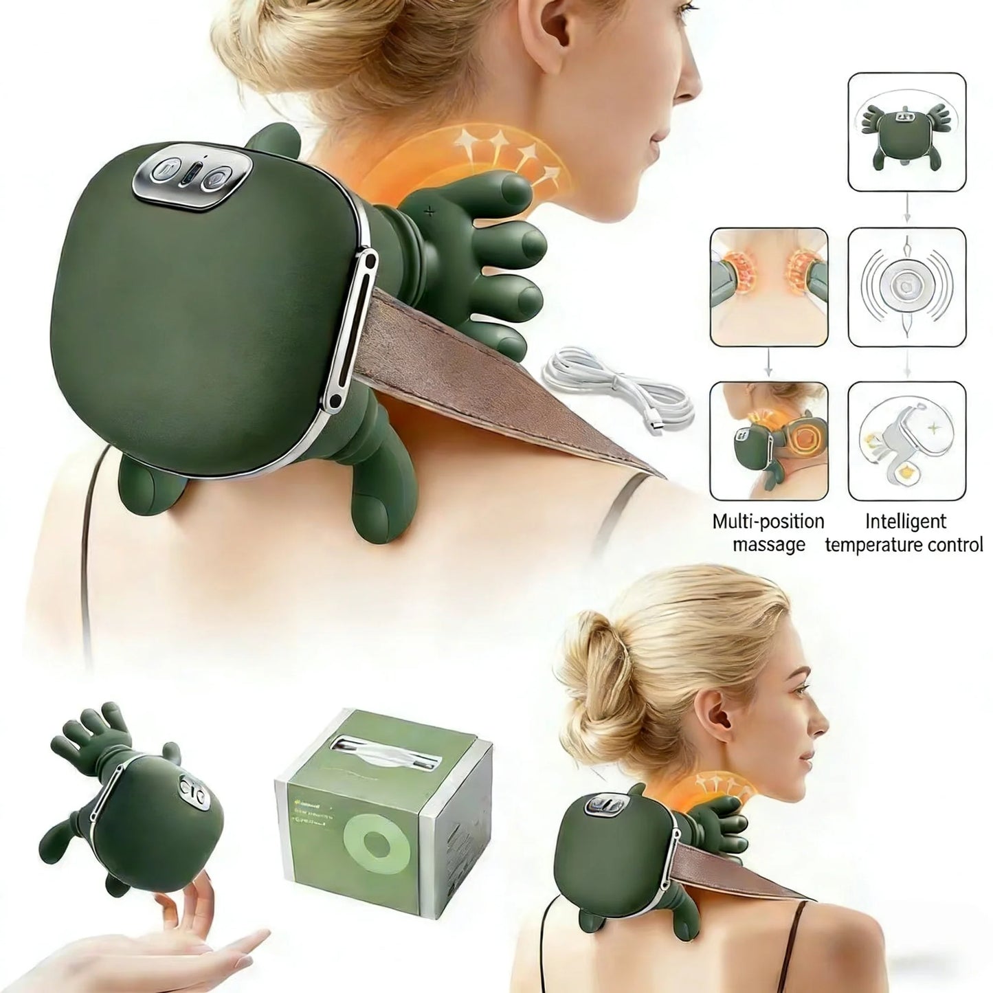 New Bionic Finger Neck Shoulder Massager